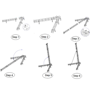 Vendita calda in alluminio a LED con schermo a Spigot Truss Display per altoparlanti appesi in alluminio Tower <span class=keywords><strong>Line</strong></span> <span class=keywords><strong>Array</strong></span> altoparlante Truss - Product Image 3
