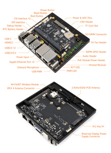 Luckfox-Omni3576-08064 Edge <strong>Computing</strong> Development Board Rockchip RK3576 Octa-Core 2.2GHz Features A big LITTLE Architecture - Product Image 2