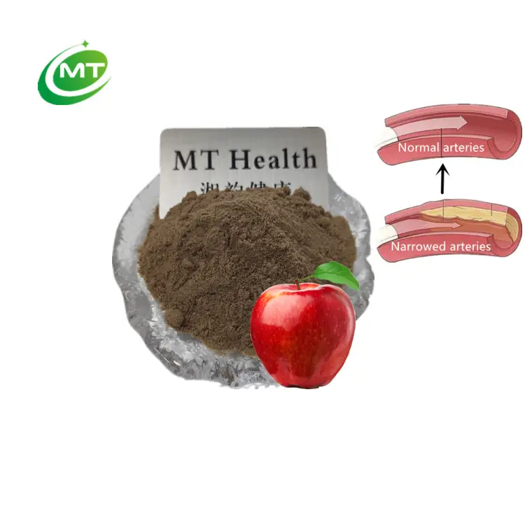 Polvo orgánico de fruta Natural de manzana, 4% de procianidina B2, extracto de cáscara de manzana