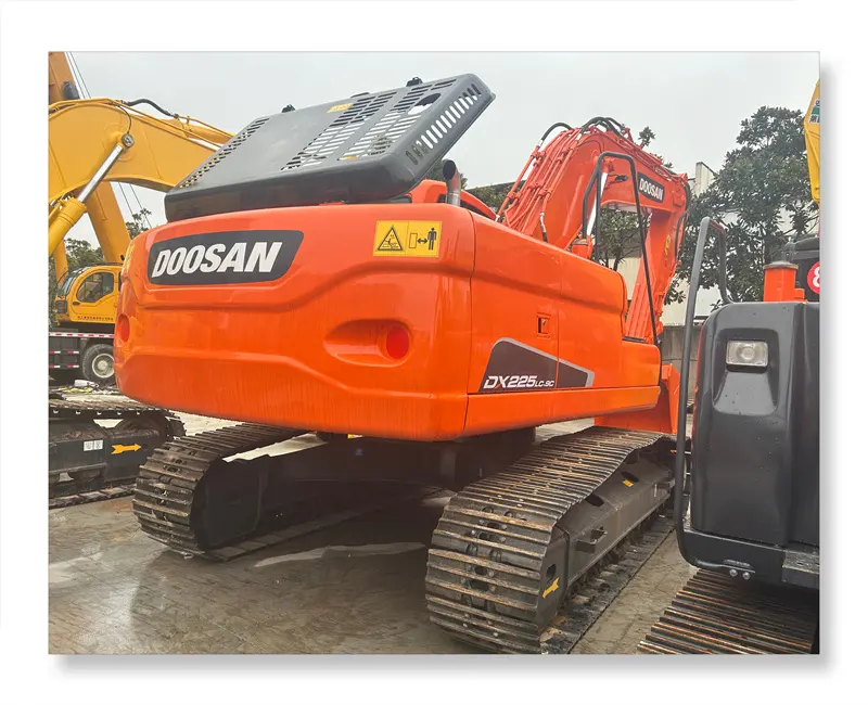 doosan dx225LC-9C รถขุดขายส่งราคาสภาพดีเยี่ยมใช้ doosan dx225 รถขุดเพื่อขาย