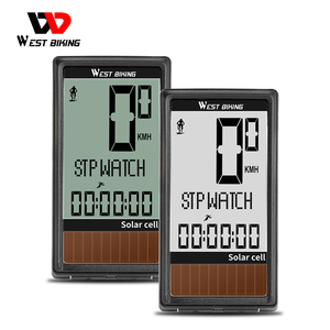 WEST BIKING-ordenador Solar para bicicleta IPX6, Digital, inalámbrico, con Sensor GPS, 5 idiomas - Product Image 6