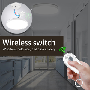 Interruttori di controllo remoto con codice di apprendimento da 433 MHz con telecomando da 300 piedi con ricevitore da 10A per illuminazione domestica - Product Image 3