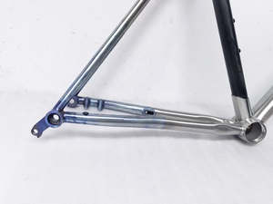 Waltly Новый 700c дисковый тормоз титановая рама для шоссейного велосипеда с конструкцией из углеродного волокна - Product Image 6