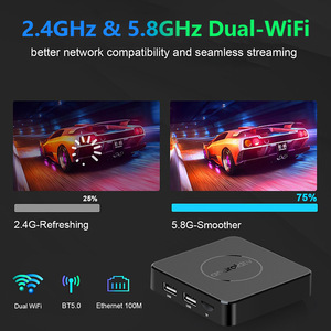 Q96 ATV Android 9 Grenz überschreitende Netzwerk-Set-Top-Box WiFi 6 Quad-Core-Smart-TV-Box für den Heimgebrauch - Product Image 2