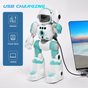YX Robot Toys para niños, Robot de control remoto programable con detección inteligente de gestos, recarga, modo de canto y baile - Product Image 5