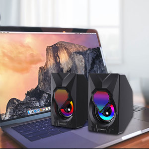 Excelente calidad de sonido Altavoz de PC portátil con cable Mini altavoz USB Rgb para Tablet Pc Juegos de escritorio - Product Image 4