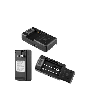 ユニバーサル8/SS8 PTCQ LCDディスプレイバッテリー充電器高速5V/1A 4.2V携帯電話用おもちゃカメラEU/US - Product Image 1