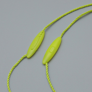 Wholesale High Quality Hang <strong>Tag</strong> <strong>String</strong> <strong>Loop</strong> Seal Swing <strong>Tags</strong> Polyester <strong>String</strong> Label Locking Snap Lock Fasteners for Clothing - Product Image 5