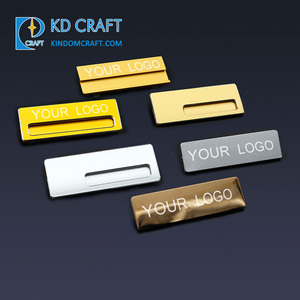 Tái Sử Dụng Laser Logo Trống Kim Loại Từ Tên Tag Thăng Hoa Đồng Phục Trường Học Thép Không Gỉ Tùy Chỉnh Tên Huy Hiệu Cho Trẻ Em - Product Image 6