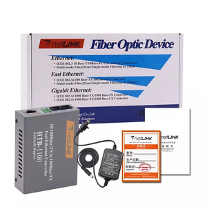<strong>Ethernet</strong> Converter 2 Port 4 RJ45 converter A/B Converter HTB-3100 10/100 MB 25KM - Product Image 2