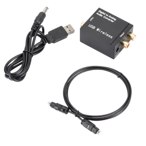 Convertidor de Audio DAC estéreo 3,5 MM Jack RCA amplificador decodificador Digital a analógico fibra óptica señal Coaxial a analógico - Product Image 6