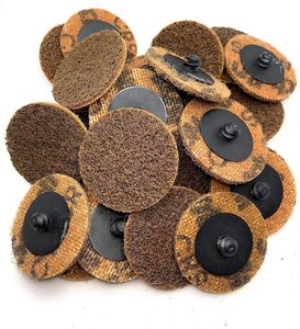 Quick Change 2-Inch Abrasive <strong>Disc</strong> with Plastic Backing Coarse Medium Fine Surface Conditioning for Stainless Steel &amp; Metals - Product Image 2