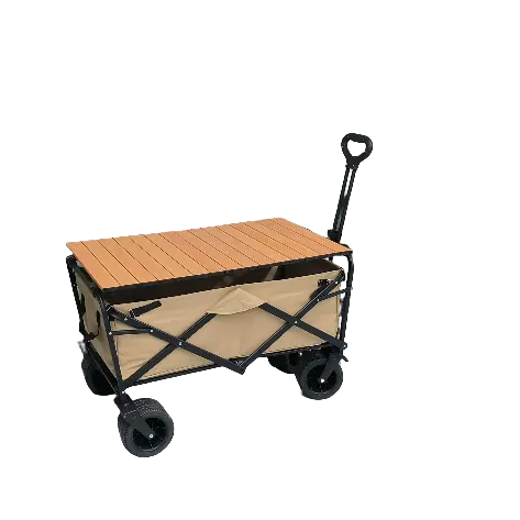 Draagbare Outdoor Camping Trolley Opvouwbare Strand Wagon Karren Te Koop