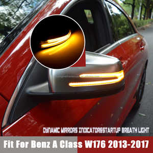 LED dinamik dönüş sinyal ışığı yan ayna lambası flaşör göstergesi Mercedes Benz W204 CLA A B C E S GLA CLS CLS W176 W212 - Product Image 3