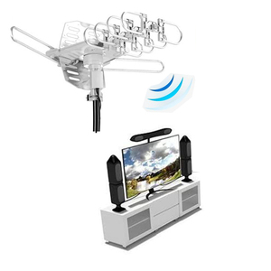 Uzaktan kumandalı dönen anten 360 derece rotasyon VHF UHF uydu Hdtv Rotor kablosuz Hd dijital dış mekan <span class=keywords><strong>Tv</strong></span> anteni - Product Image 4
