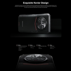 ขนาดใหญ่ความจุ 6.67 นิ้ว DOOGEE DK10 5G, 12GB + 512GB, ลายนิ้วมือด้านข้าง, Android 13 ขนาด 8020 Octa Core รองรับ Google Pay - Product Image 4