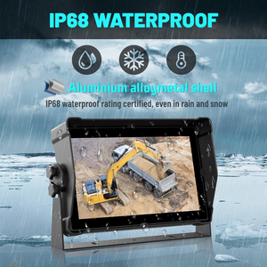 <strong>CAN</strong> <strong>Bus</strong> Fleet Management <strong>Display</strong> 10.1&quot; Heavy Duty Touchscreen AI Driver Fatigue &amp; Blind Spot Detection Oil Waterproof 6CH Screen - Product Image 3