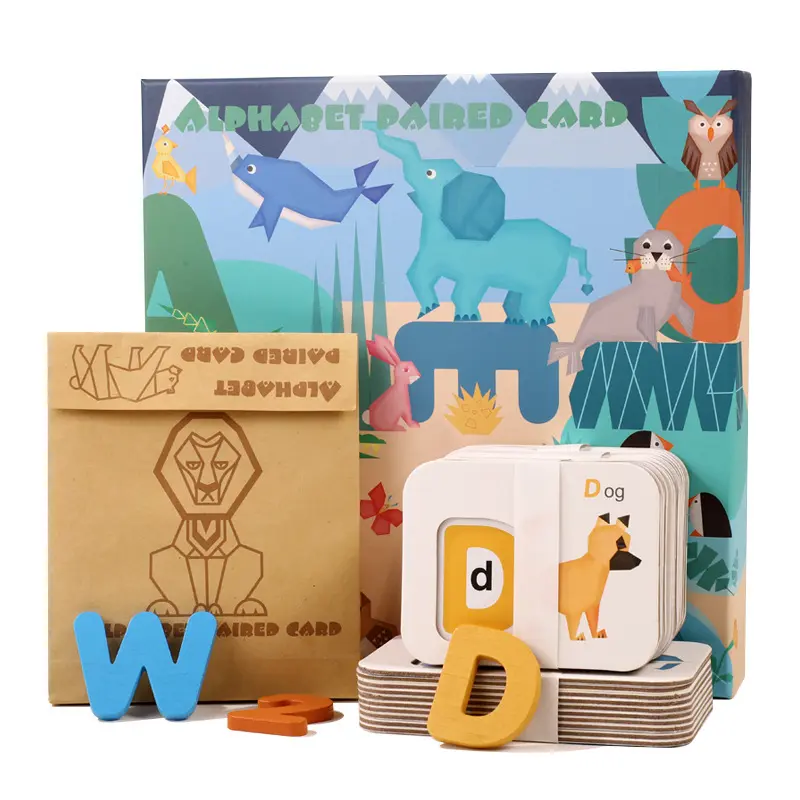 Números de madeira e alfabetos, cartas flash, letras bluetooth, animais que combinam, classificação de cores, quebra-cabeça cognitivo, brinquedo educativo infantil