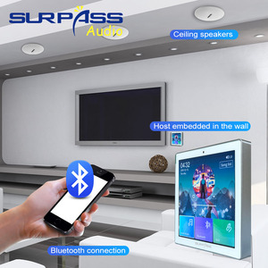 4Channel Speakers <strong>Output</strong> Touch Screen Music Panel Wall Amplifier HiFi <strong>Audio</strong> Ceiling LoudspeakerAudio System - Product Image 5