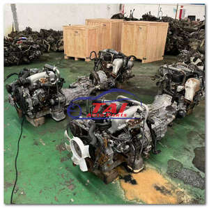 ISUZU用ギアボックス付き4JB1T4JB1ターボディーゼルエンジン - Product Image 2