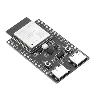 ESP32-C6 WiFi BLE開発ボードコアボードオンボードESP32-C6-WROOM-1モジュールデュアルTYPE-Cインターフェース - Product Image 3