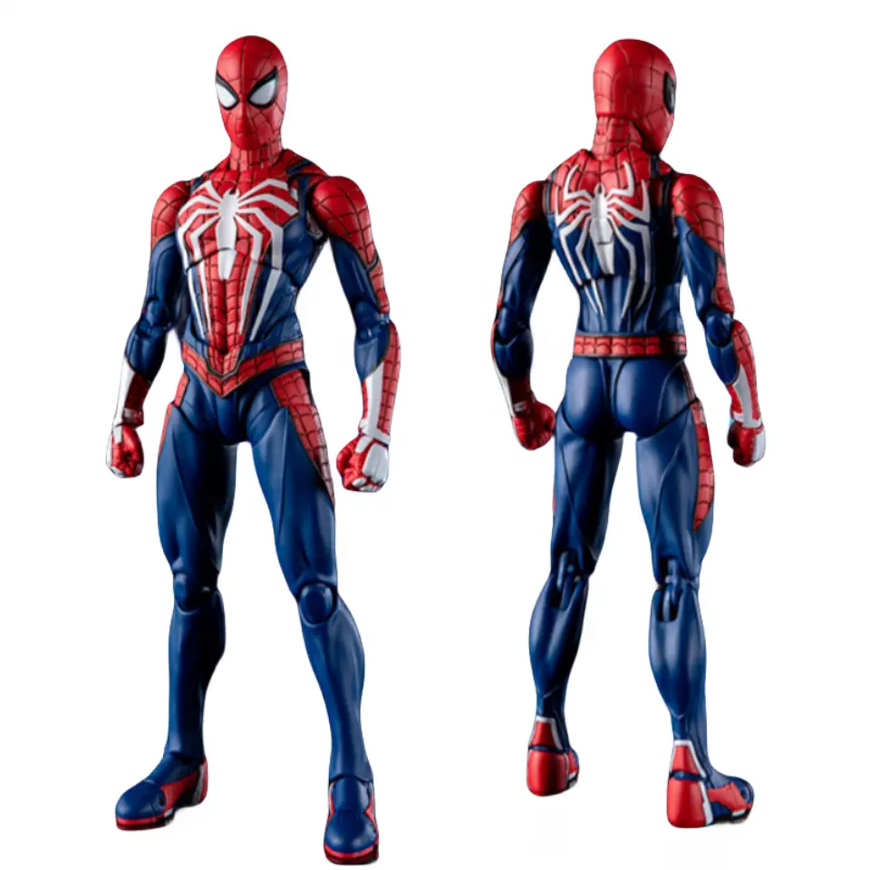 Figurine d'anime de qualité Jeux PS4 sonys Articulations mobiles Poupée SpiderMan figurines d'action