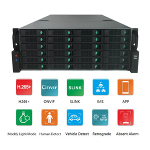XONZ 128CH potente CCTV di sicurezza SystemNVRs, integrato Linux sistema operativo compatibile 4K telecamere RJ45 4U 24HDD NVRs - Product Image 5
