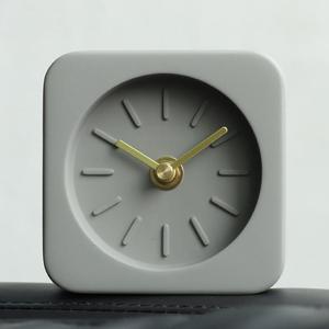 New Cement quadratische Tisch uhr Einfache nordische Zement uhr quadratische Home Decoration Uhr