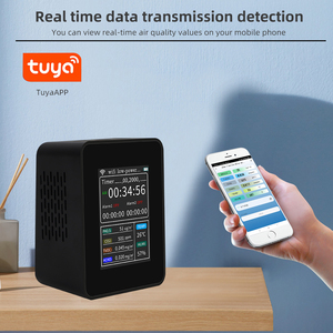 2024 WIFIอัจฉริยะเครื่องตรวจจับคุณภาพอากาศ PM2.5 CO2 TV0C HCHOอุณหภูมิความชื้นเครื่องทดสอบแก๊สAnalyzers - Product Image 4