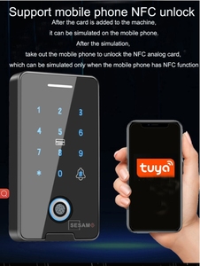 Tuya Wifi Smart APP RFID <strong>Reader</strong> Waterproof <strong>New</strong> <strong>Style</strong> for Efficient Access Control Frequency 13.56MHz SAC3V - Product Image 4