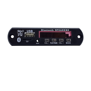 Цветной экран MP3-плеер 5,0 12 В MP3 WMA декодер плата автомобиля аудио USB TF FM радио модуль - Product Image 6