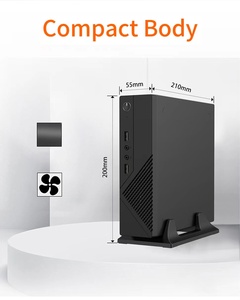 รับประกันคุณภาพมินิคอมพิวเตอร์เดสก์ท็อปDual Core I3 I5 I7 DDR4 SSD Mini PCพร้อมwifiแบบพกพาประกอบMini PC - Product Image 6