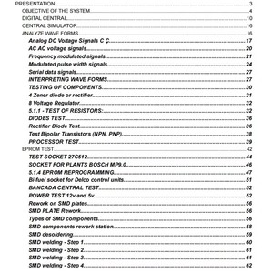 ECU Repair Course Study Guide PDF ECU Basic Teaching EPROM TEST Progranmming SMD Digital Central Simulator Car Diagnostic Learn - Product Image 2