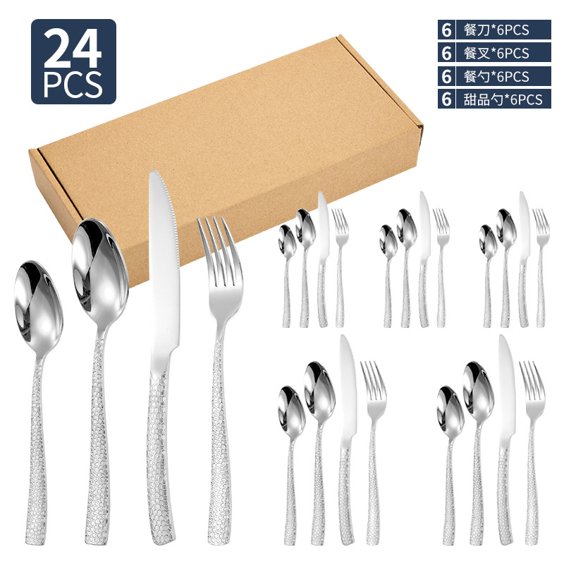 Argent 24 pièces
