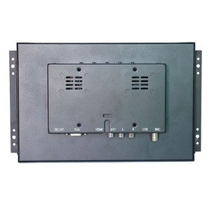 CCTVモニター10.1インチフルHDLCDスクリーンモニター1920x1200、Raspberry Pi用AV/VGA/HD/BNC内蔵スピーカー付き - Product Image 6