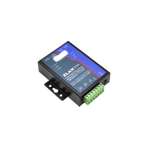 2 puertos JSON MQTT Gateway puerto serie RS232 RS485 422 a Ethernet TCP/IP RJ45 convertidor Modbus RTU a TCP dual IOT ZLAN5243A - Product Image 1