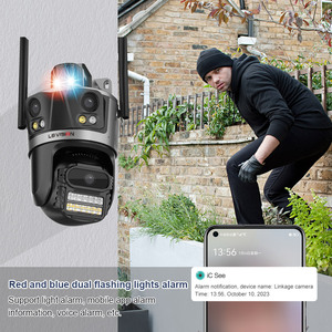 LS VISION WIFI 8MPカメラ屋外3レンズPTZセキュリティカメラCCTVマルチディスプレイメーカーネットワークカメラ - Product Image 5