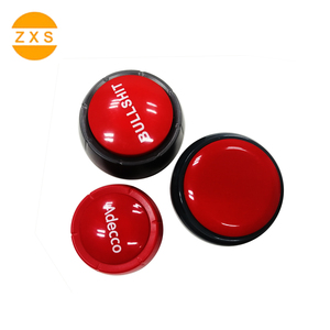 Set de 4 zumbadores de respuesta grabables, juego personalizado, respuesta de sonido, botón parlante para juguete de mascotas y niños - Product Image 1