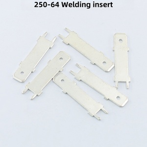 250-64 Inserto recto extendido (L31) Sustrato 6,3 Power Solder Pad Salida y entrada Conector rápido - Product Image 5