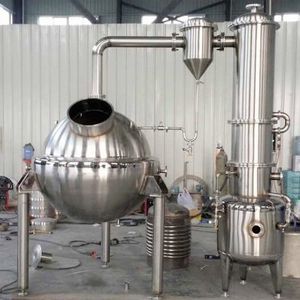 VACUUM BALL TYPE ELECTRIC CONCENTRATOR EVAPORATOR