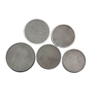 Round Solid Filtration Fuel <strong>Filters</strong> Customized Size <strong>30</strong> 50 80 100 120 Micron Stainless Steel Wire Mesh <strong>Filter</strong> - Product Image 5