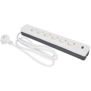Tisch buchse, COMBINI, 3x1,5 ², weiß/grau, mit Schalter, 6-12-Wege, L 435 (9019431065) - Product Image 1