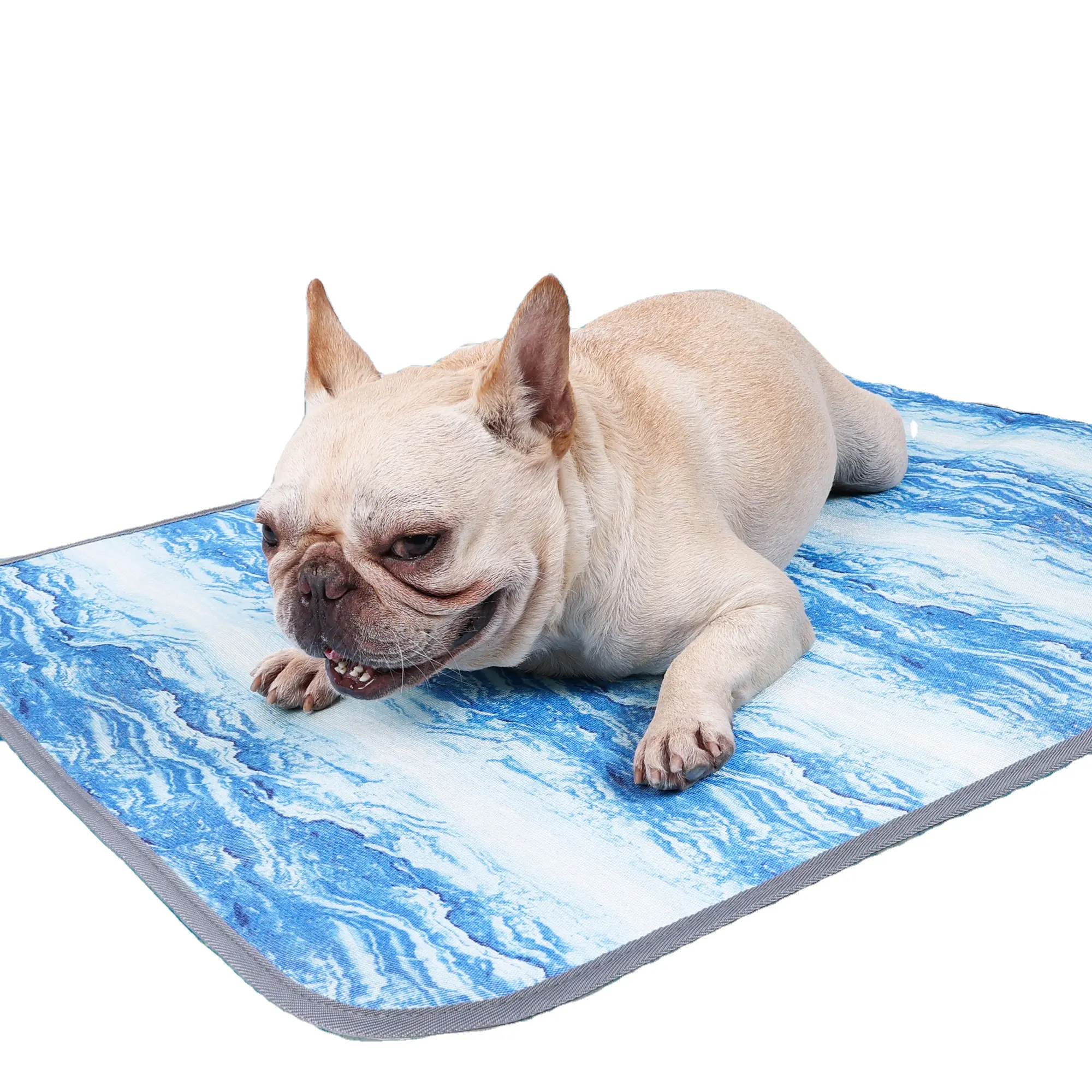 Sano di protezione stuoia di raffreddamento pad per cani gatti, seta del ghiaccio di Estate durable dog mat produttore