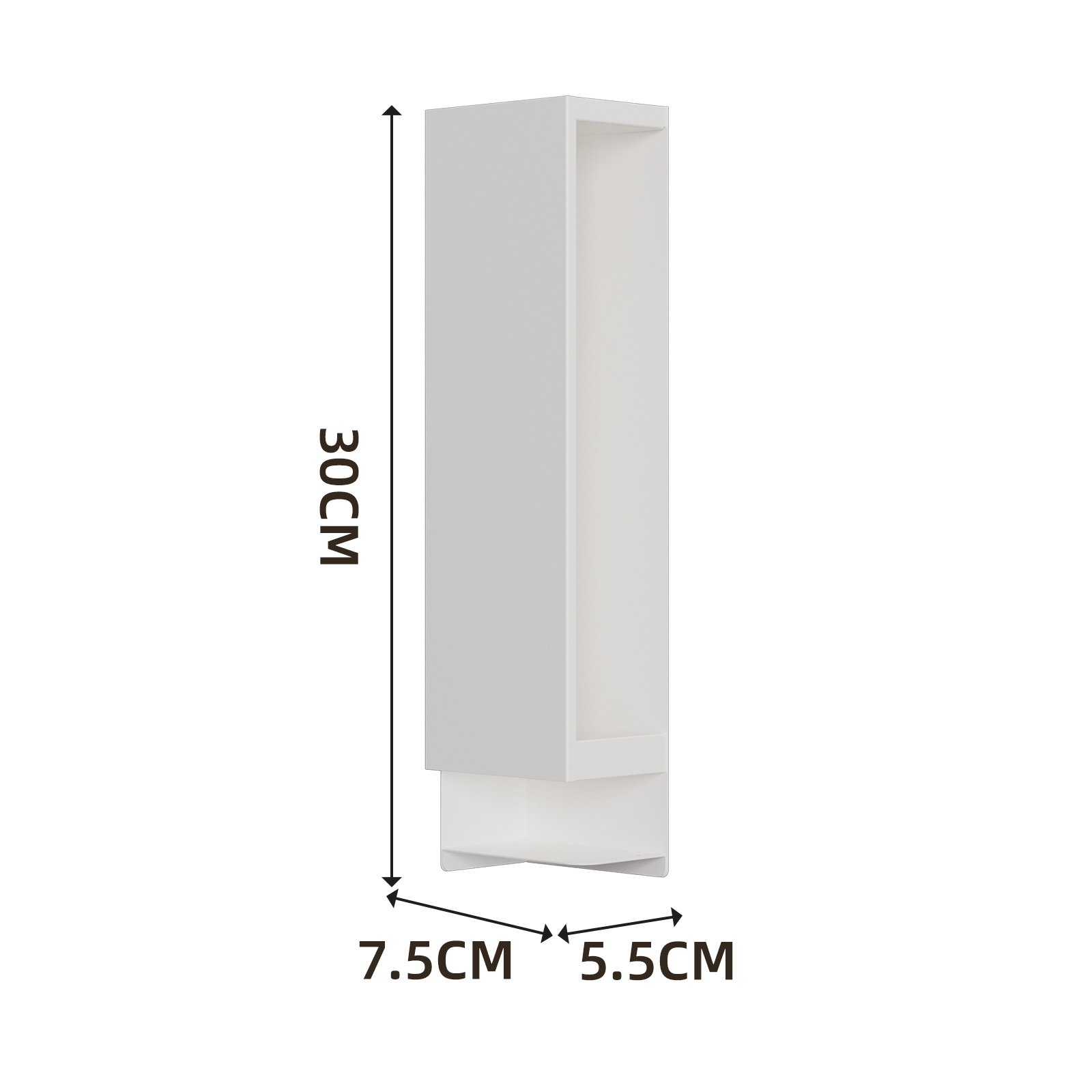 White-strong magnetic adhesive