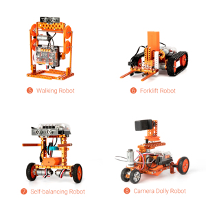 Sıcak satış WeeeMake 12 in 1 RobotStorm buhar Robot kiti kol tutucu kiti Arduino IDE deney kiti akıllı DIY Robot ile uyumlu