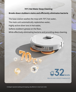 MOVA P10s Ultra 11000pa AI 3D 5200mah Navigation Self Cleaning Vacuum Robot Automatic Sweeping and Mopping for Home - Product Image 6