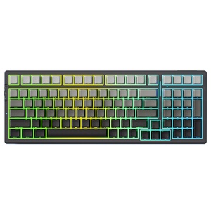 G98 Teclado mecánico USB de conexión en caliente de tres modos personalizado para juegos Estructura de Junta Única Uso de computadora portátil diseñado - Product Image 2