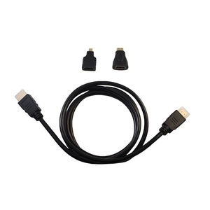 1,5 M 3-en-1 HDMI macho a macho HDTV 1,4 Cable con Micro HDMI Mini adaptador para cámara de altavoz de monitor de computadora - Product Image 3