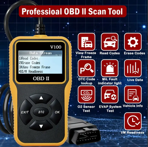 Escáner de diagnóstico OBD2 automotriz, lector de código, lector de código de falla del motor, herramienta de escaneo de diagnóstico para todos los automóviles con protocolo OBD II - Product Image 3