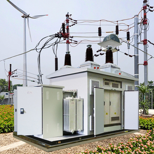 Kompakt komple kutu tipi trafo 630kVA-2500kVA MV & Hv güneş enerjisi güçlendirici üç fazlı dönüşüm ekipmanları - Product Image 1